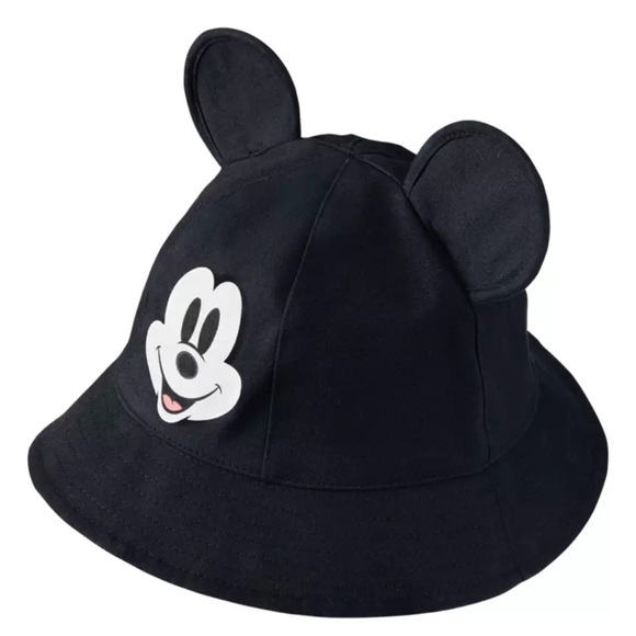 Disney Other - Disney Mickey Mouse Bucket Hat Black NWT Aldi Copy